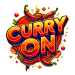 Curry On tekst logo 4